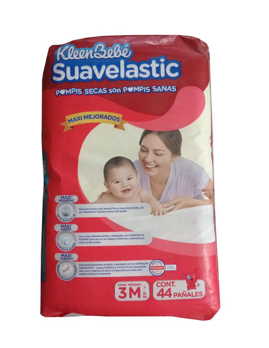 Pañales bebé etapa 3 bebé unisex con 44 piezas 2