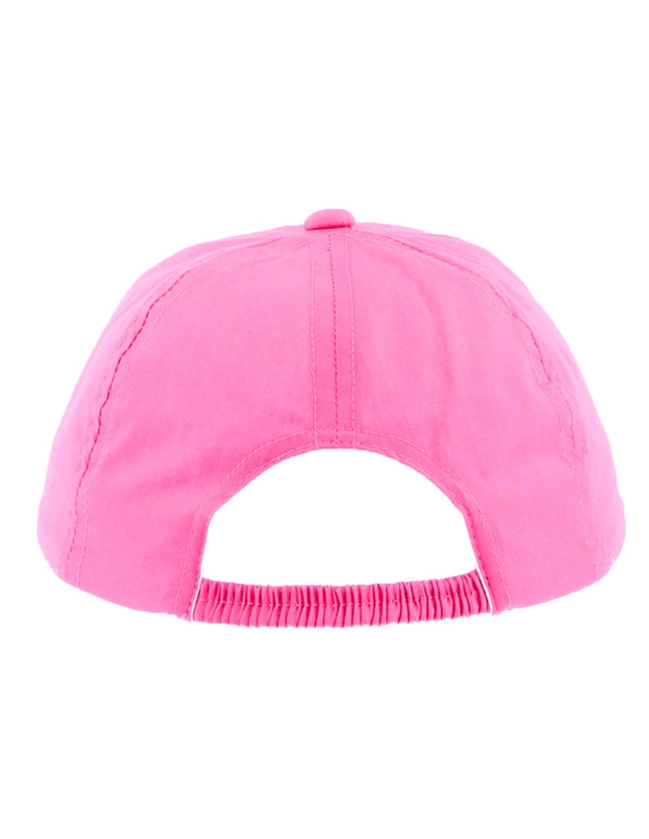 Gorra con visera curva para bebé niña