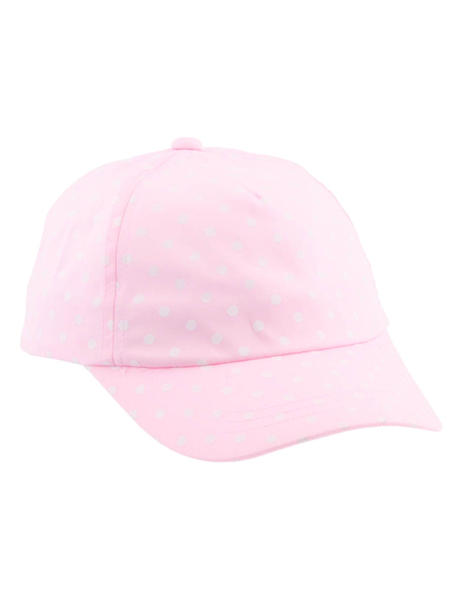 Gorra con visera curva para bebé niña