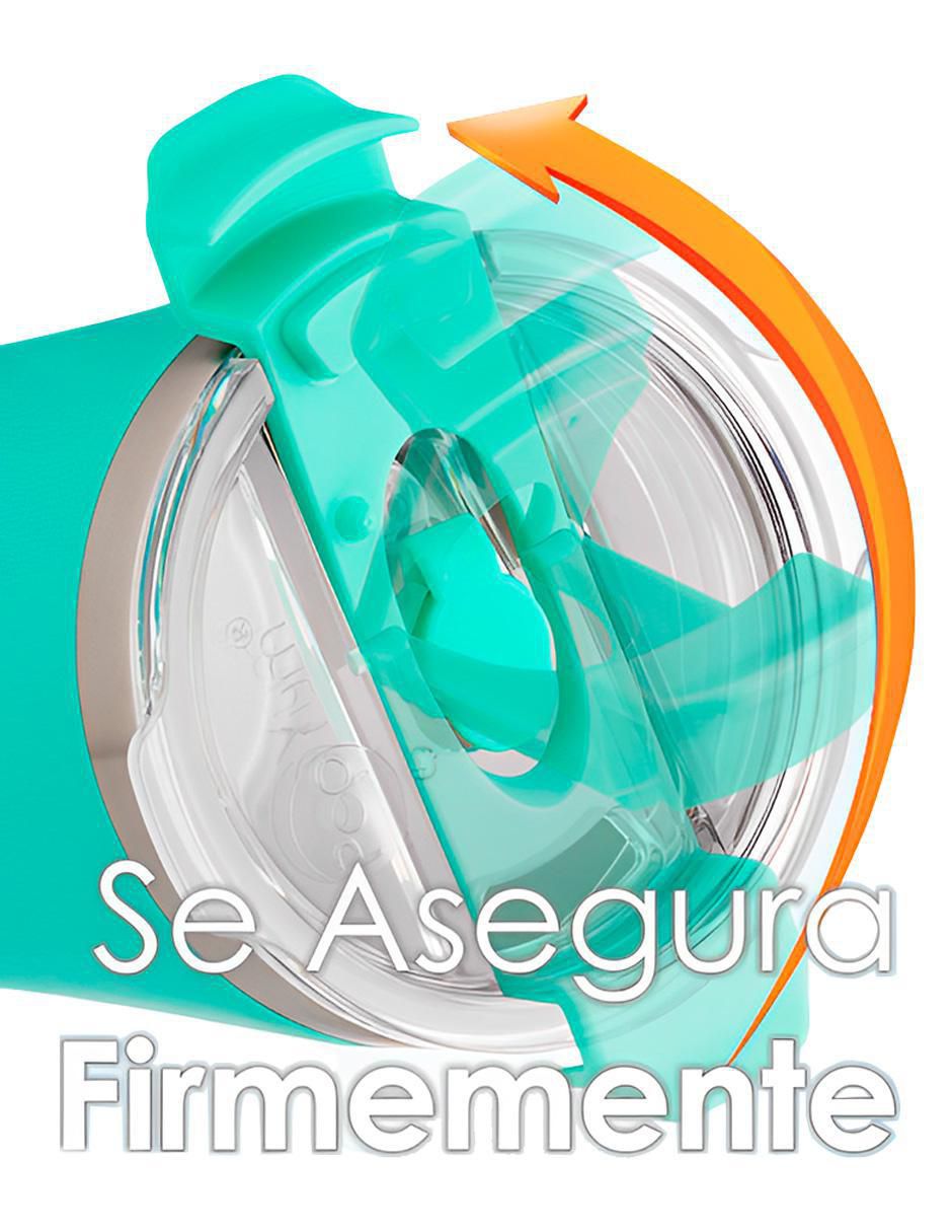 Termo de acero inoxidable con tapa rosca 380 ml 7