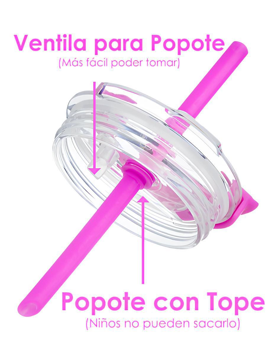 Termo de acero inoxidable con tapa rosca 380 ml 6