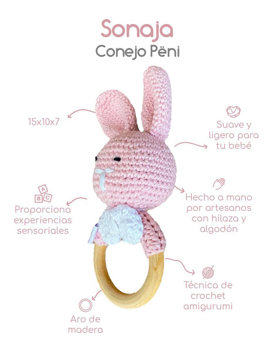 Sonaja Conejo unisex hecho a mano 4