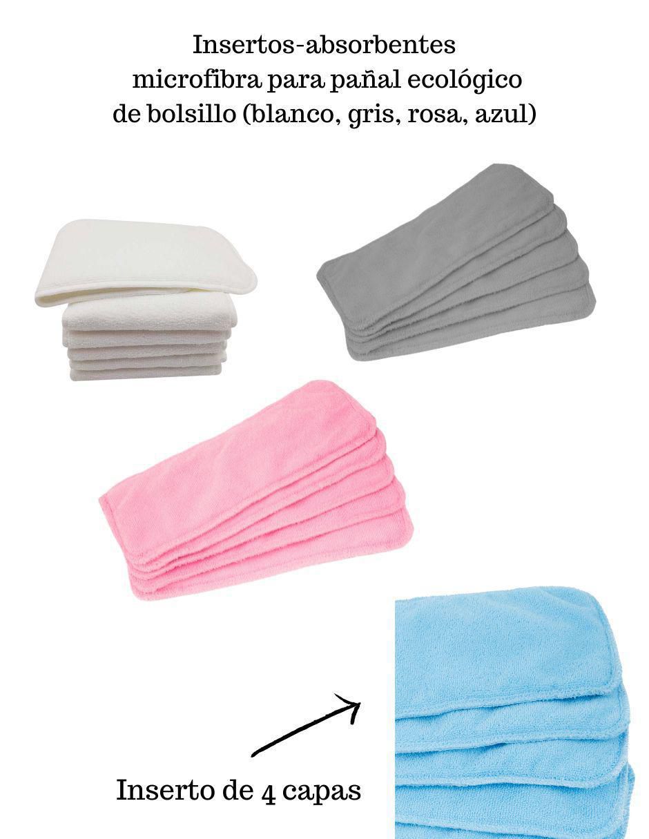 Pañal ecológico de tela etapa 5 unisex con 10 piezas 3
