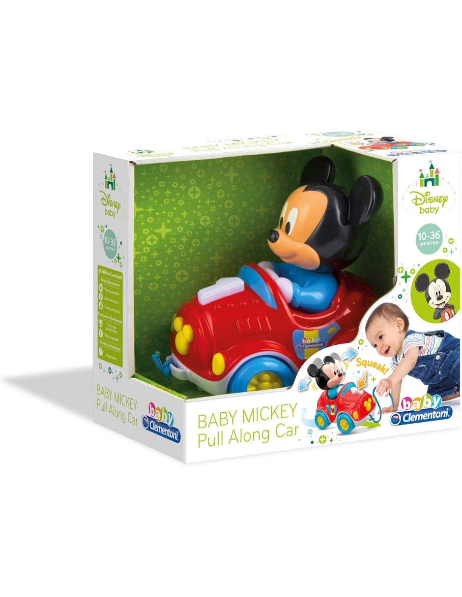 Juguete Baby Mickey Coche Pasea Conmigo Disney Juguete Baby Mickey Coche Pasea Conmigo Disney