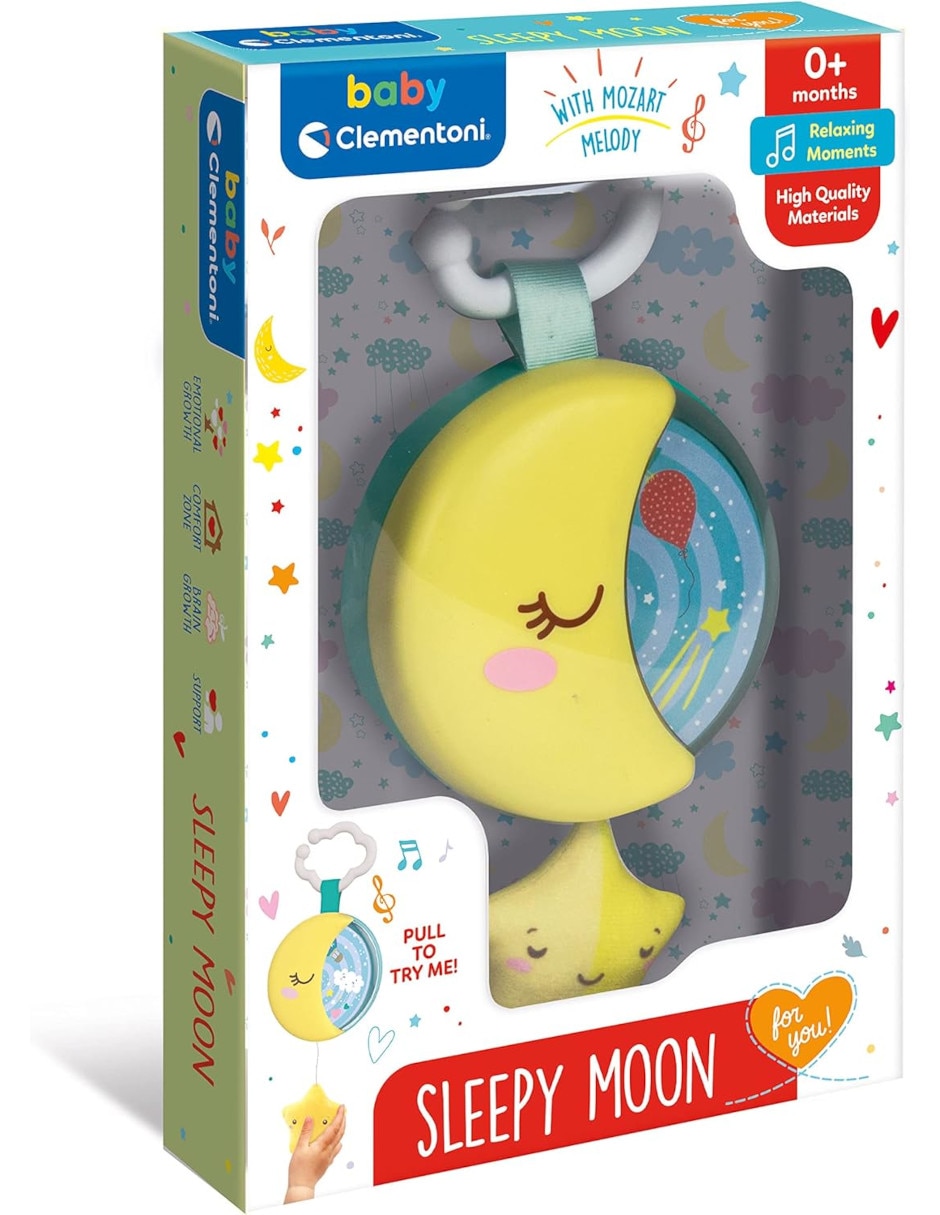 Juguete de cuna Luna Carillion Melodia de Mozart Juguete de cuna Luna Carillion Melodia de Mozart