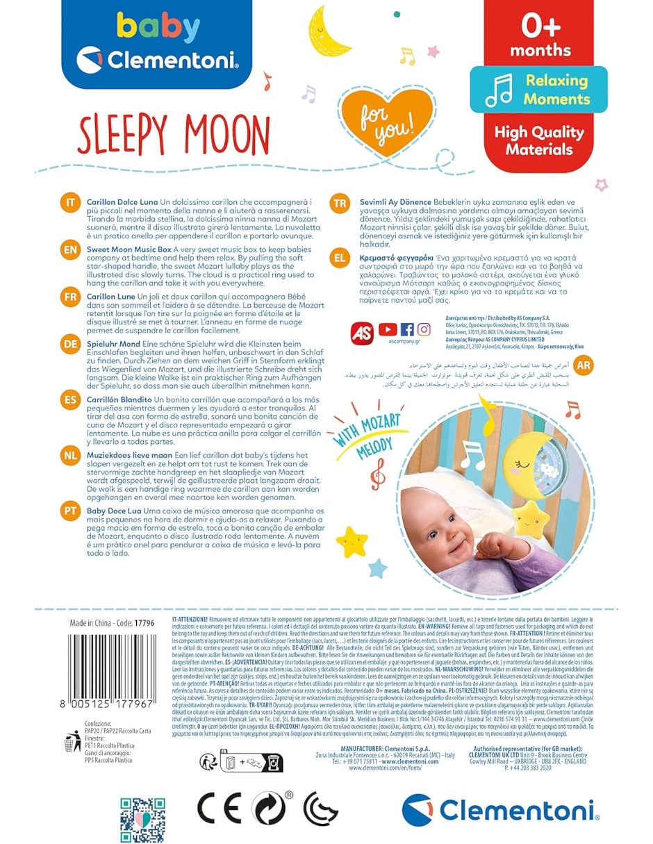 Juguete de cuna Luna Carillion Melodia de Mozart 3