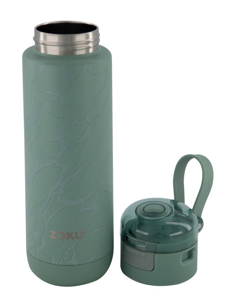 Termo de acero inoxidable con tapa a presión 532 ml 6