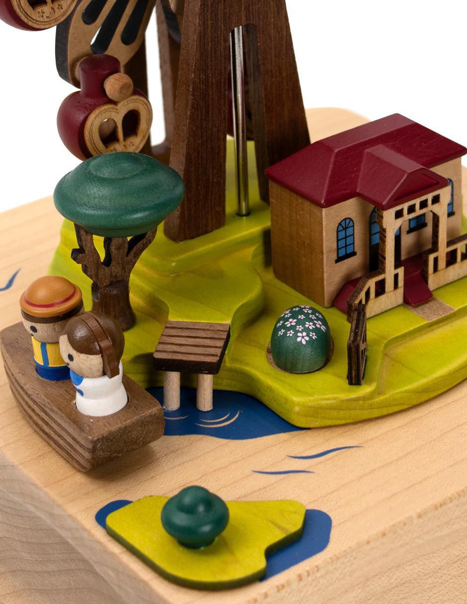 Caja musical Rueda con Lancha 2