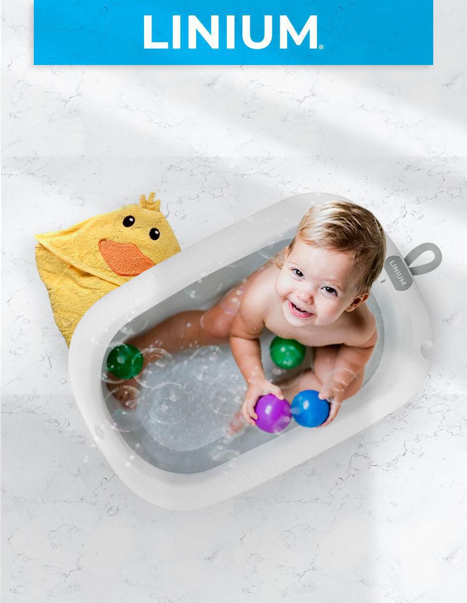 Bañera de bebé para lavabo linium "de" plástico