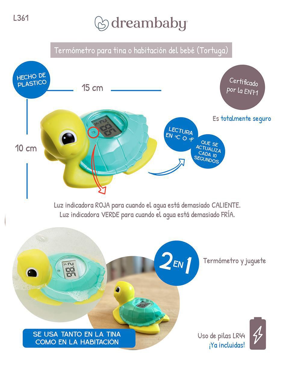 Termómetro digital para bañera Higiene 7