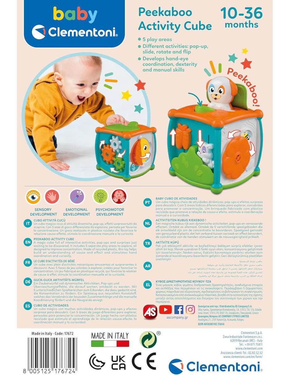 Juguete cubo de actividades Peekaboo 3