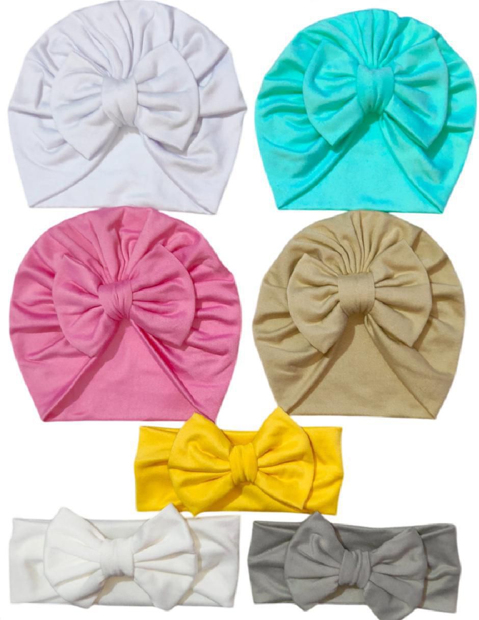 Set turbante para niña