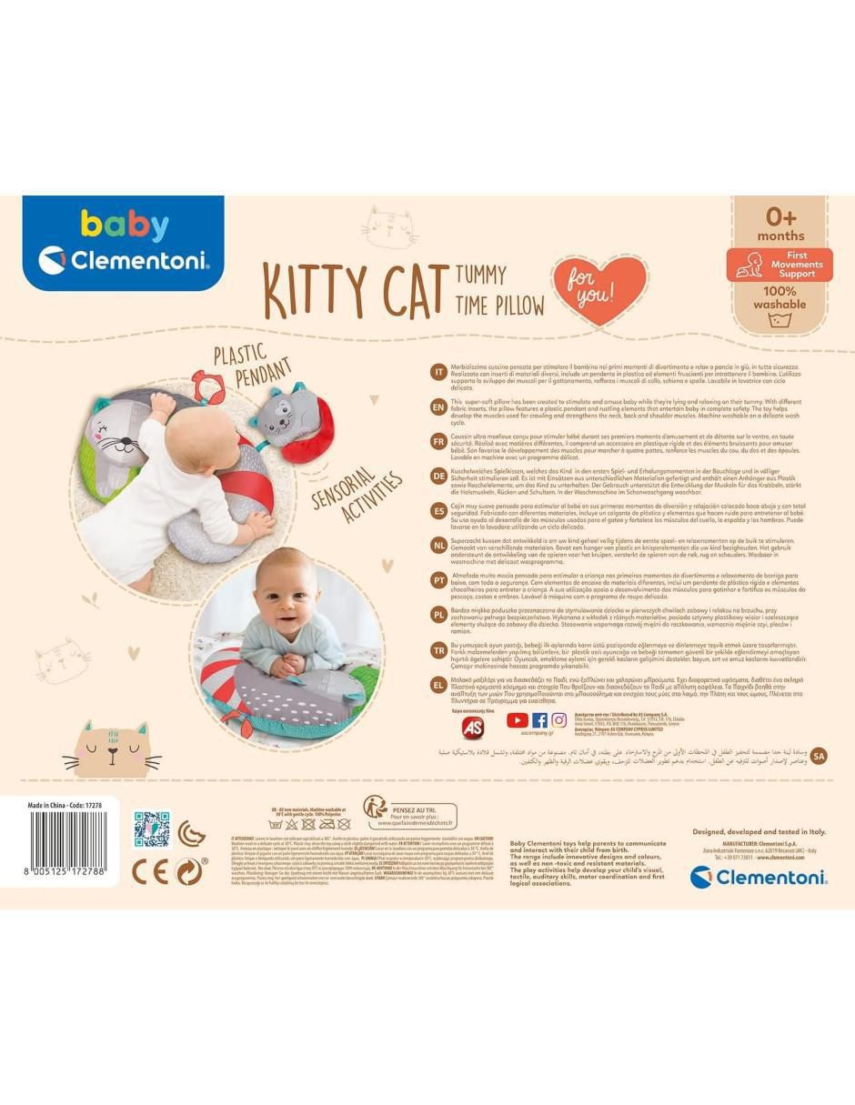 Juguete de cuna Kitty-Cat Tummy Pillow 3