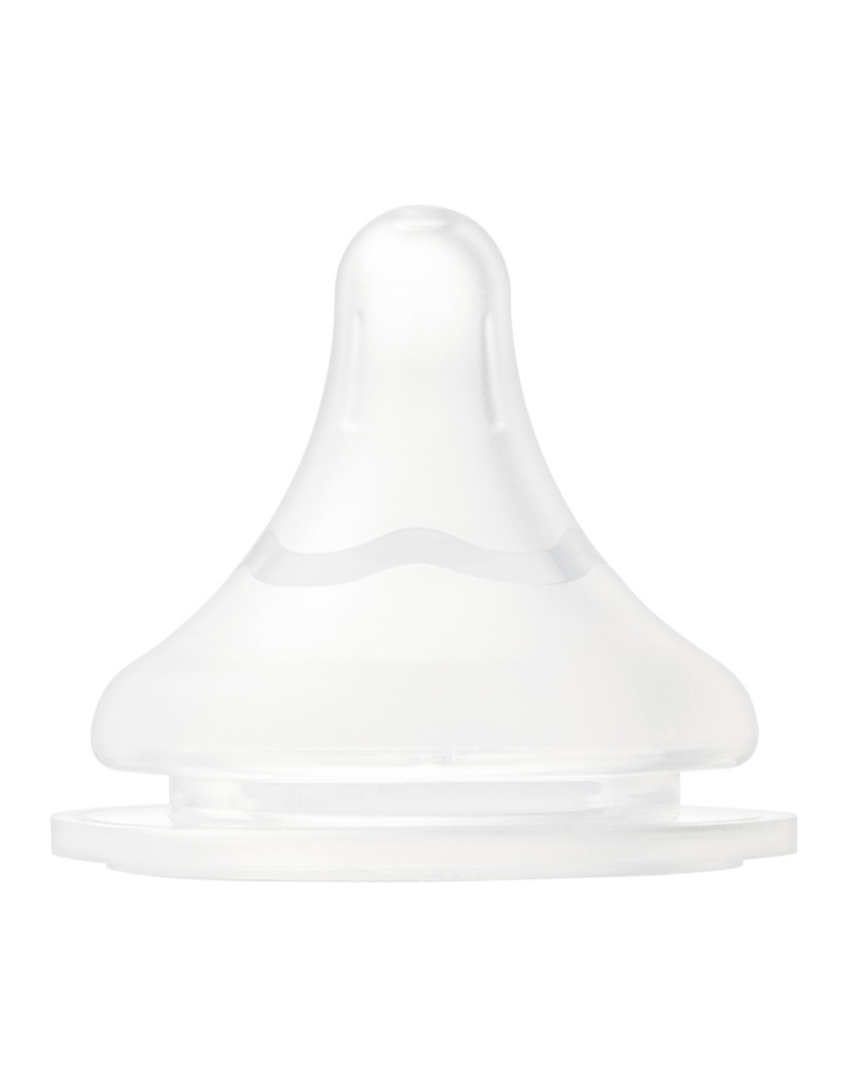 Set tetina de flujo lento Wide Neck 3