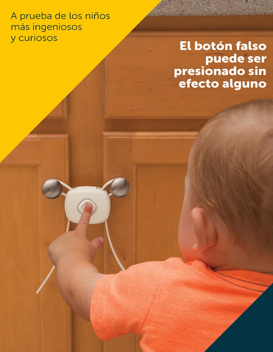Cerradura de seguridad para puerta y gabinete 9