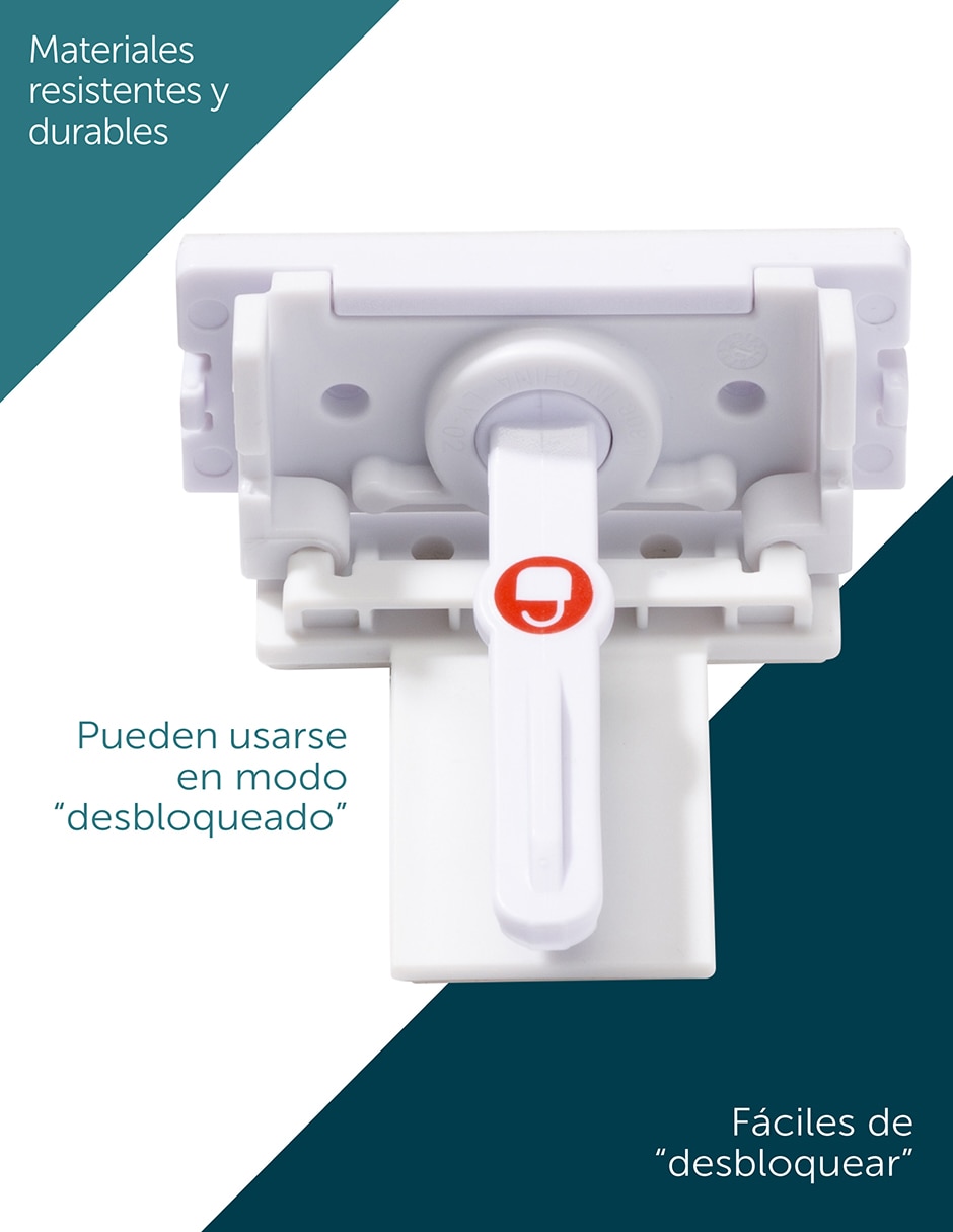 Broche de seguridad para cajón 6