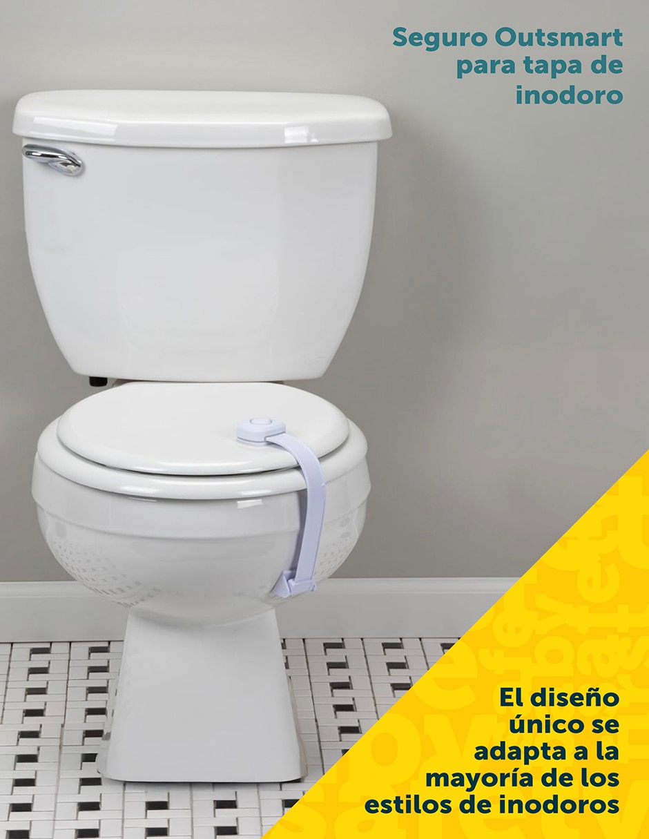 Cerradura de seguridad para baño 9
