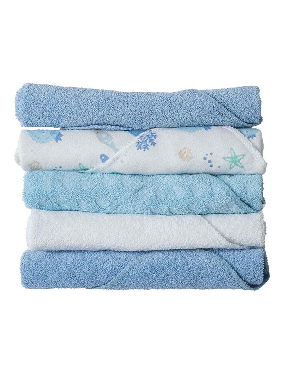 Set de toallas faciales infantil