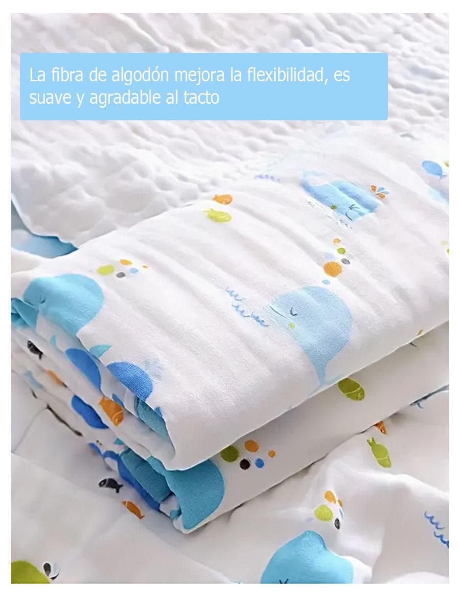 Cobija de tejido plano para bebé 8