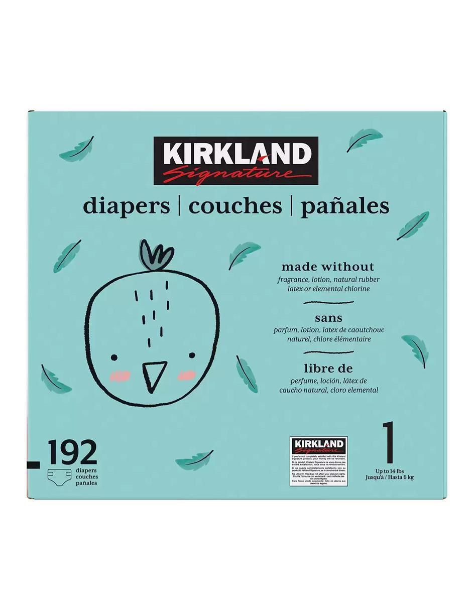 Pañales para bebé etapa 1 unisex con 192 piezas 3