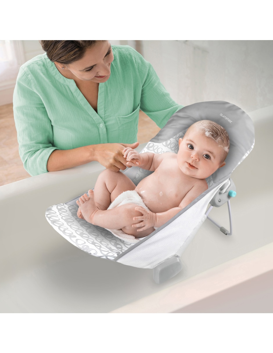 Bañera de bebé para lavabo de metal 3