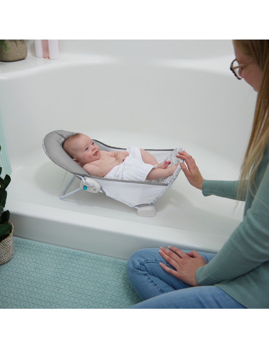 Bañera de bebé para lavabo de metal 4
