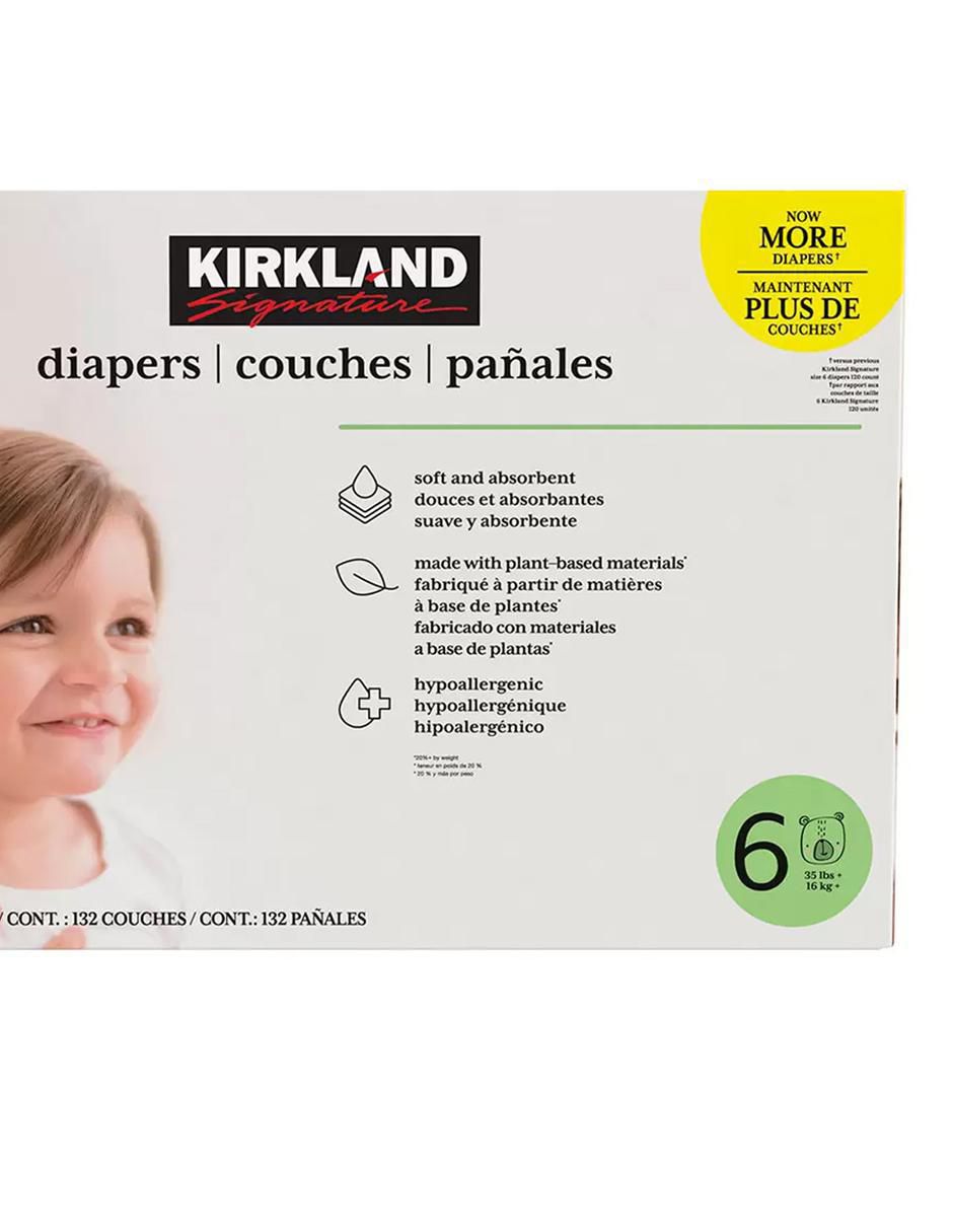 Pañales para bebé etapa 6 unisex con 132 piezas 2