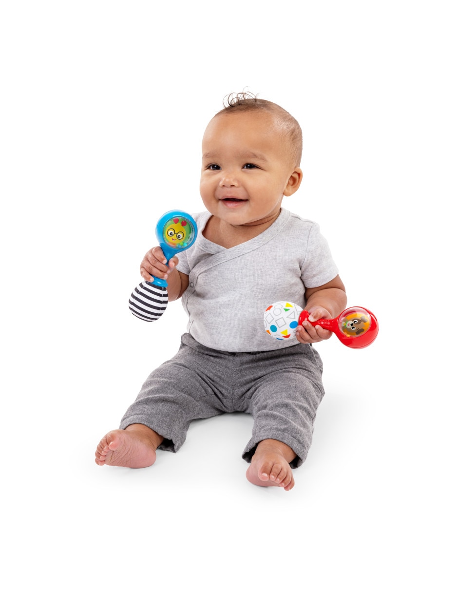 Sonaja maracas de juguete Shake & Groov 2