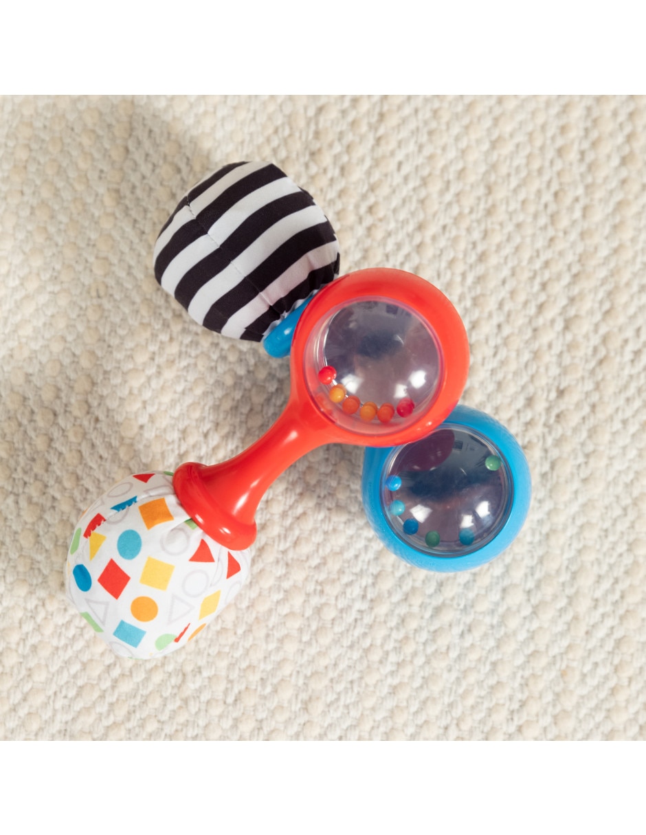 Sonaja maracas de juguete Shake & Groov 4