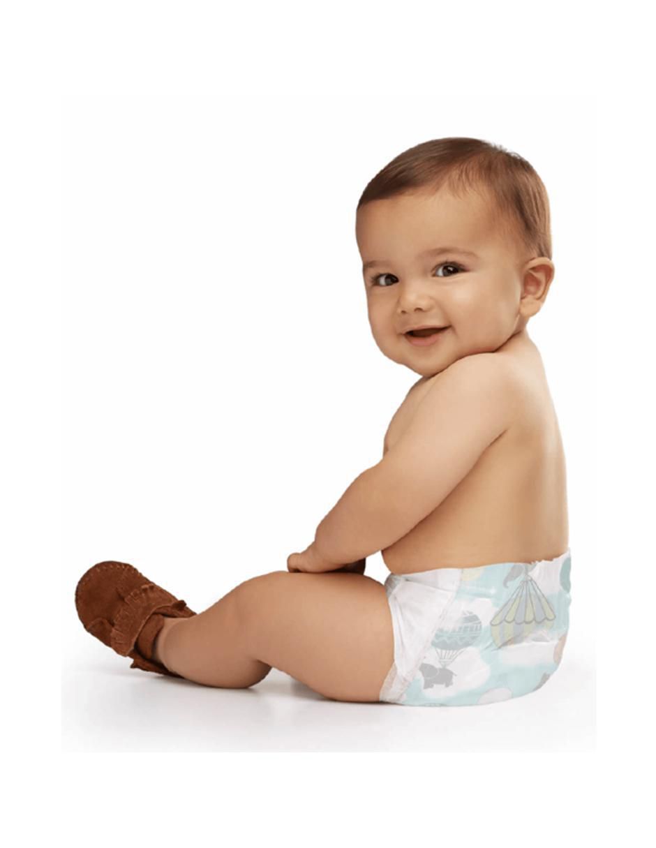 Pañales para bebé etapa 2 unisex con 32 piezas 3