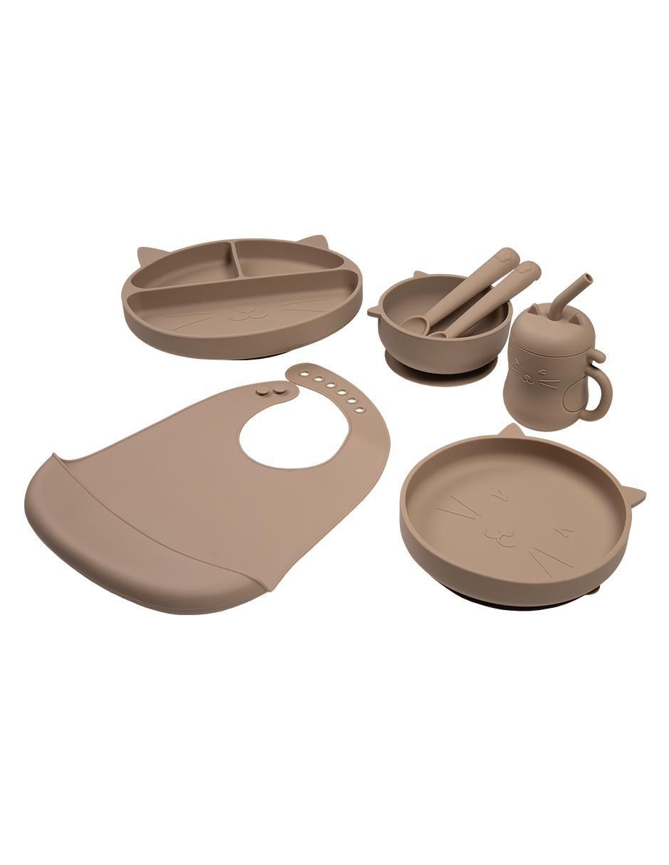 Set alimentación de silicona 7 piezas