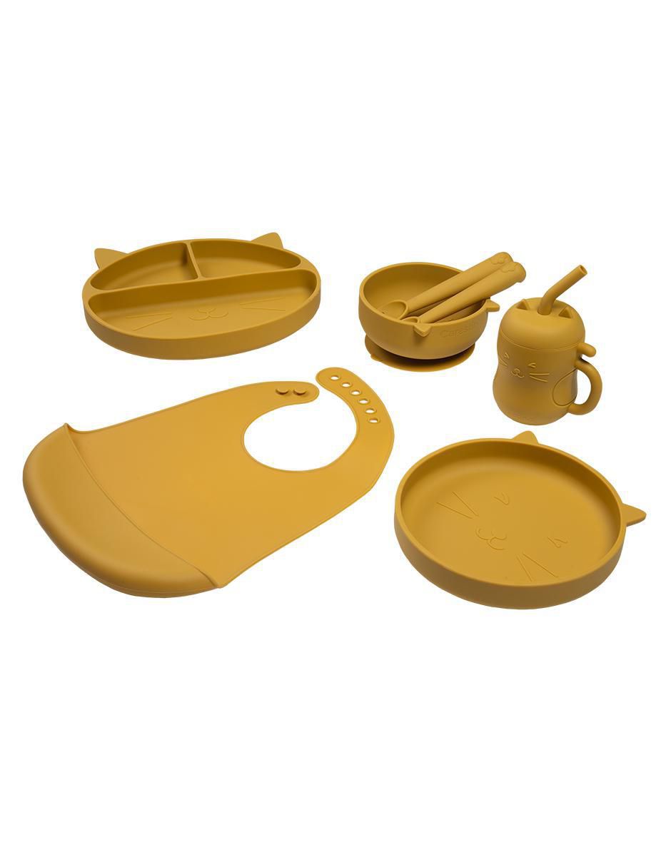 Set alimentación de silicona 7 piezas