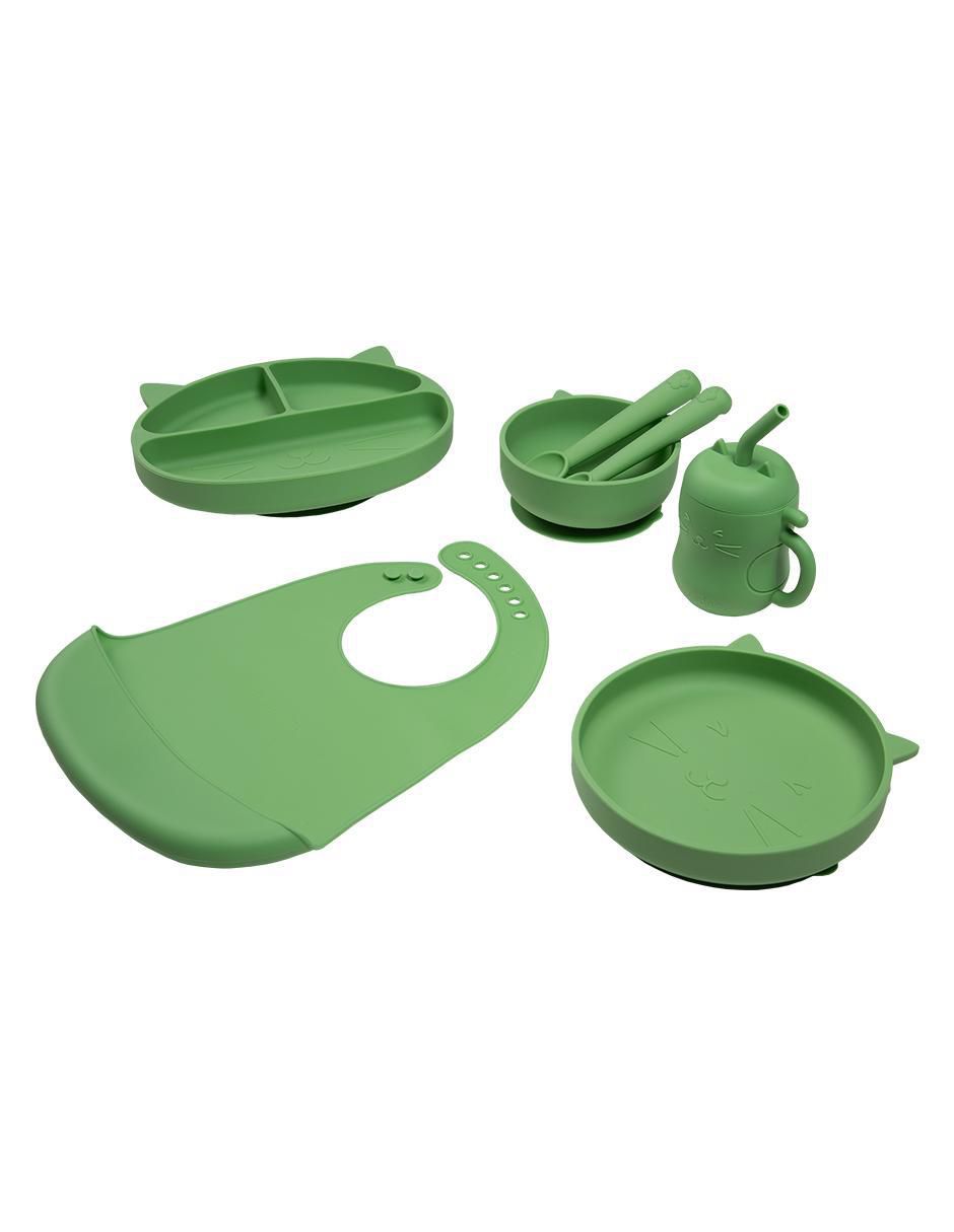 Set alimentación de silicona 7 piezas