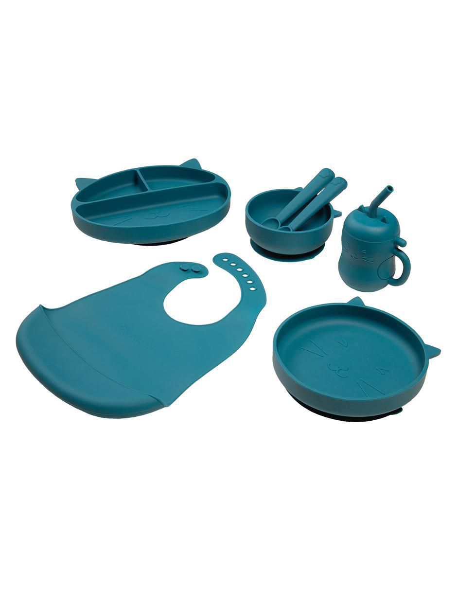 Set alimentación de silicona 7 piezas Set alimentación de silicona 7 piezas