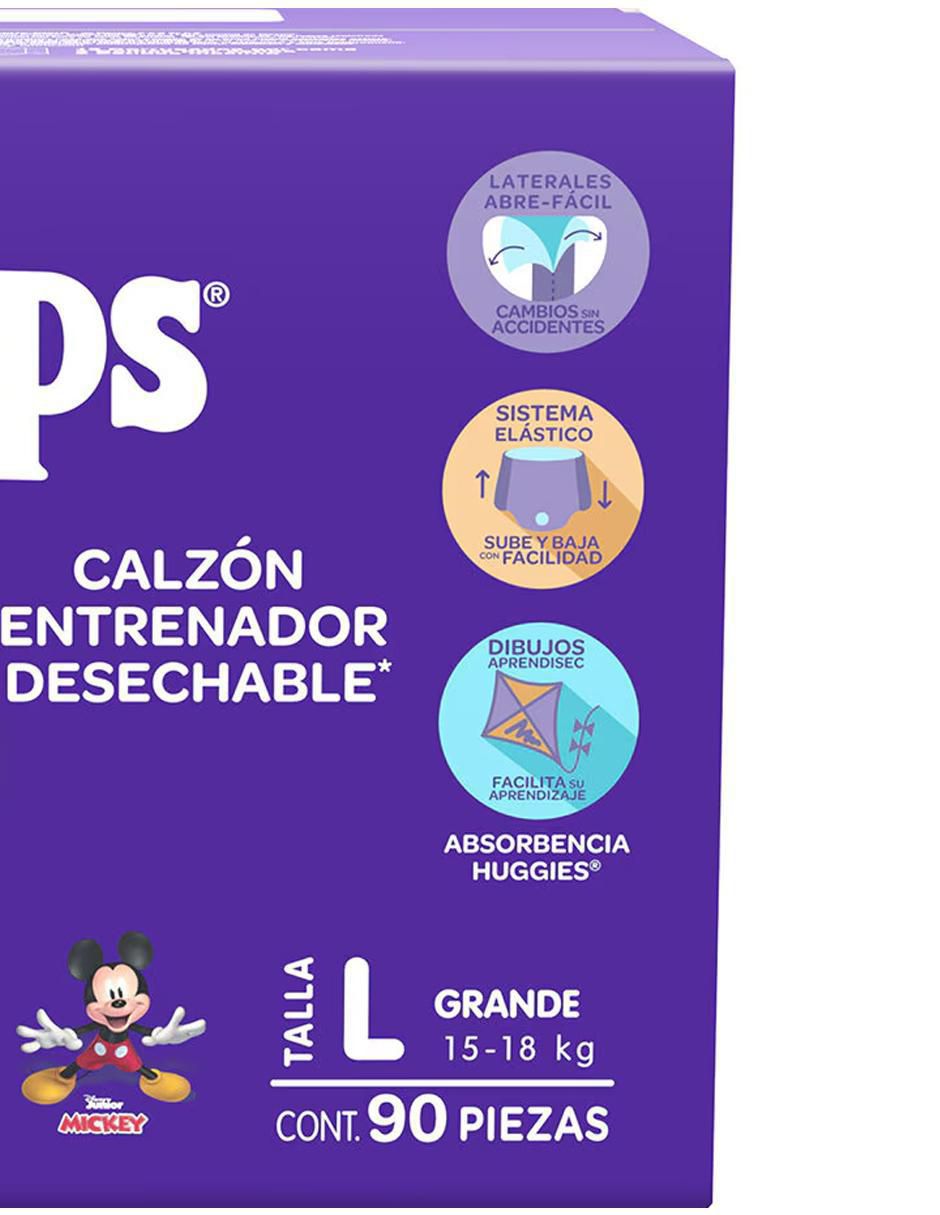 Pañales para bebé etapa 5 para niño con 90 piezas