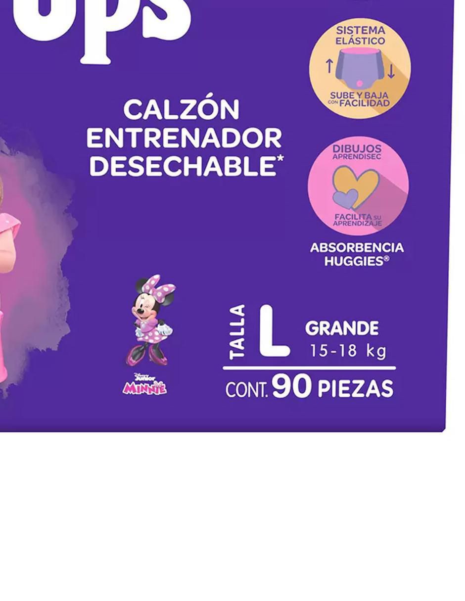 Pañales para bebé etapa 5 para niña con 90 piezas 3