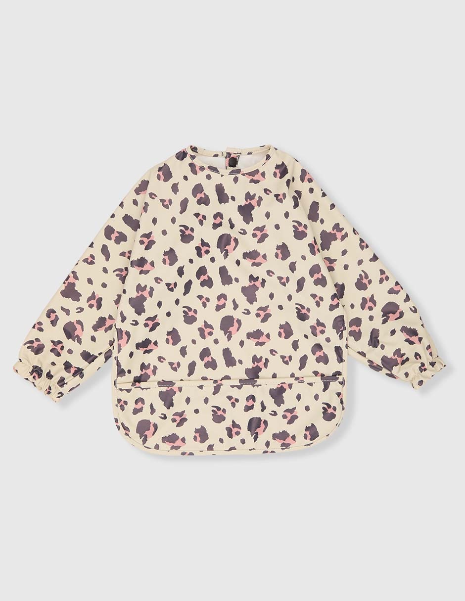 Babero estampado animal print