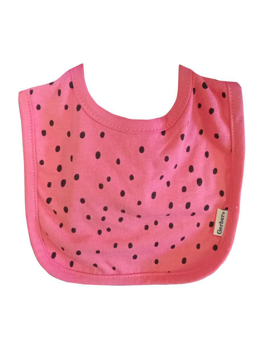 Set babero estampado animal print de algodón 2 piezas 3
