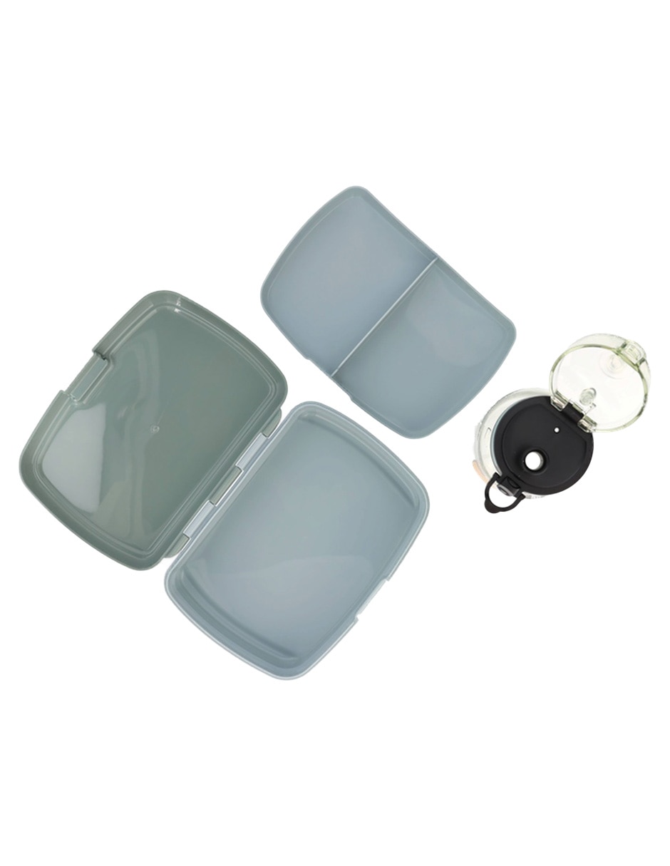 Set alimentación de plástico 2 piezas 4