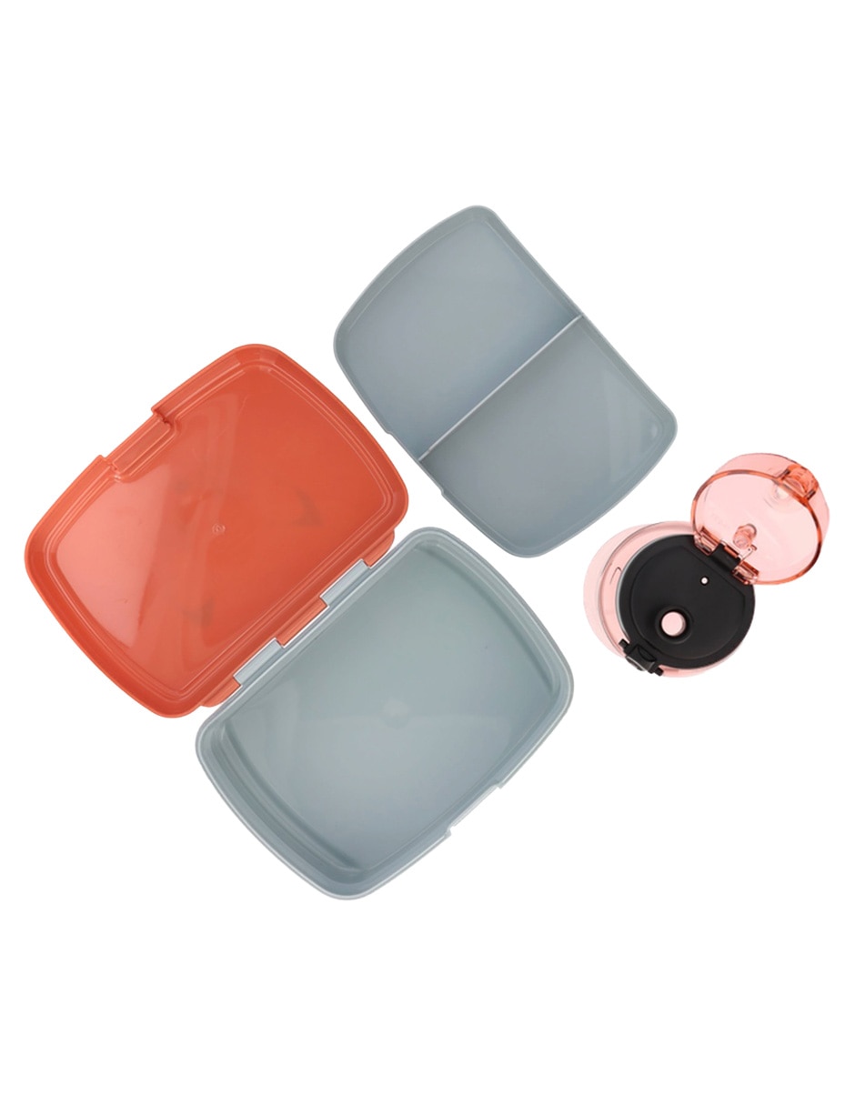 Set alimentación de plástico 2 piezas 4