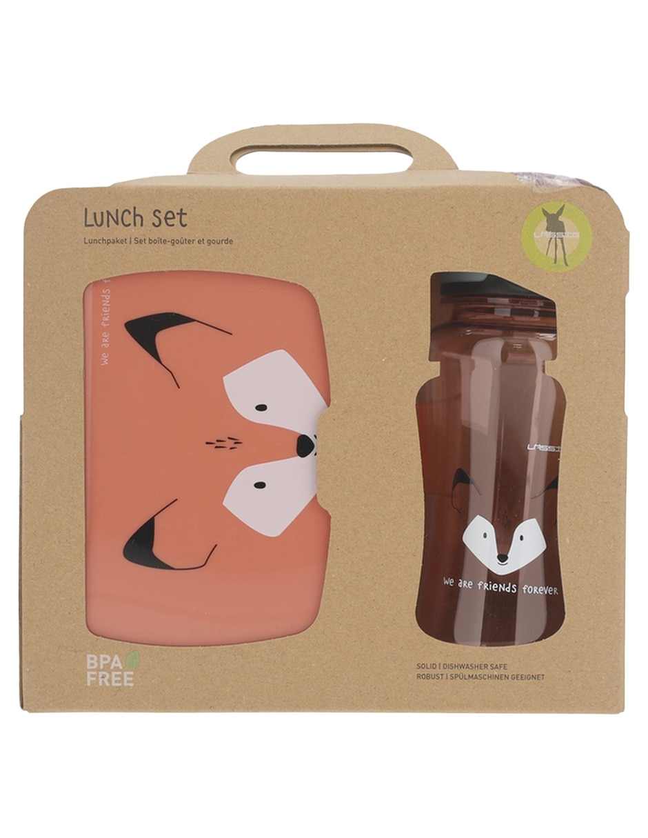 Set alimentación de plástico 2 piezas 5