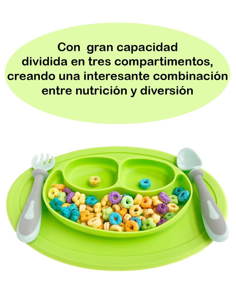 Plato de silicón 2 piezas 3
