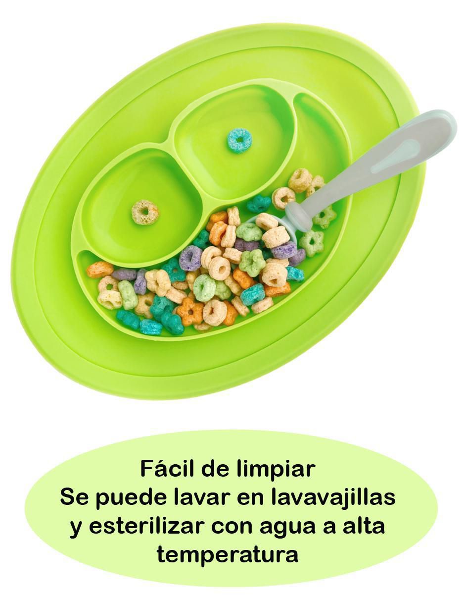Plato de silicón 2 piezas 4