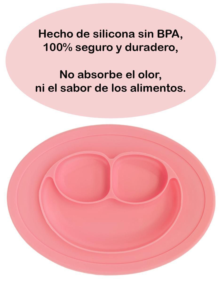 Plato de silicón 2 piezas 2