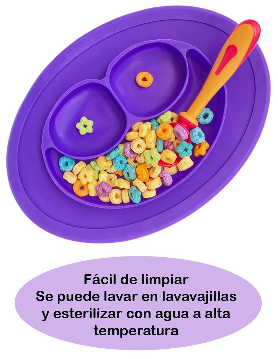 Plato de silicón 2 piezas 4