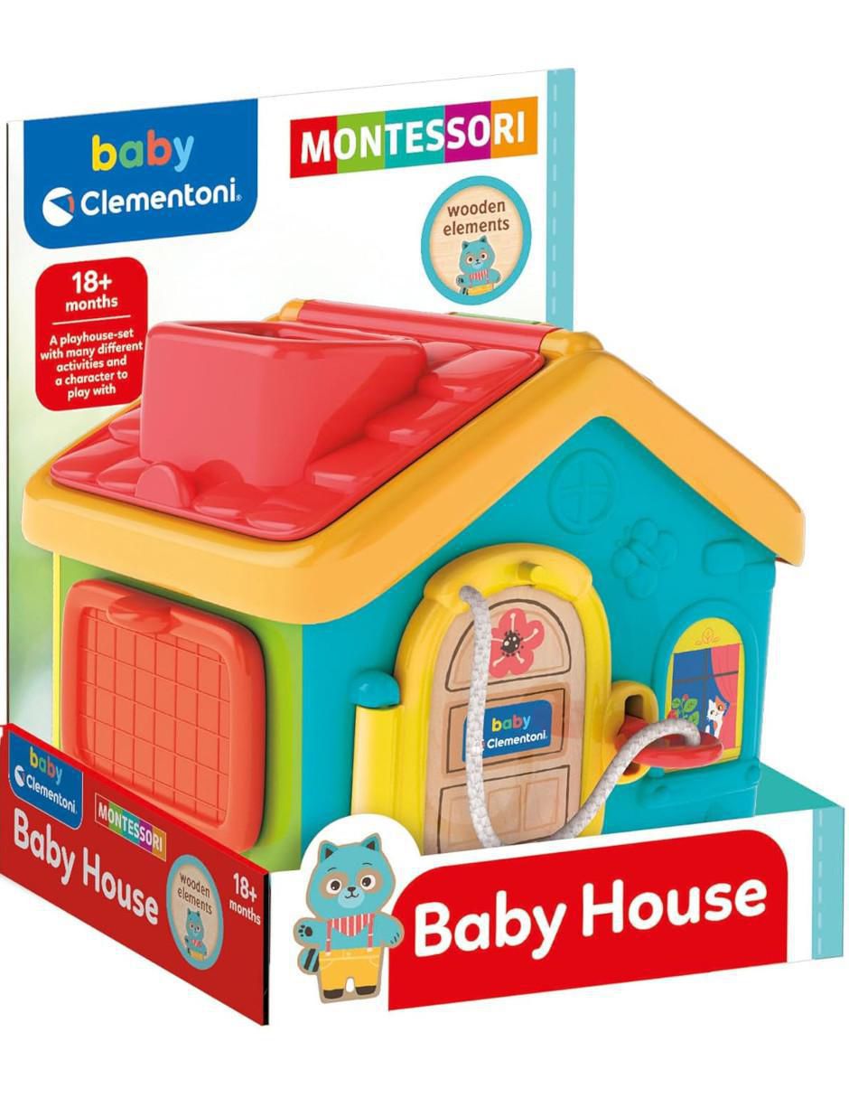 Juguete didáctico Montessori Baby House- Casita de Actividades 2