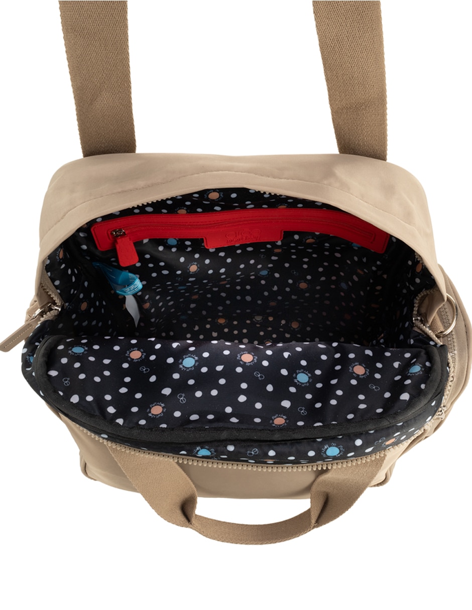 BACKPACK PAÑALERA CLOE R4BL CLO, BEIGE