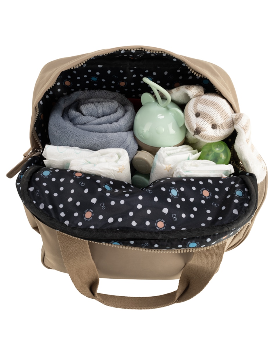 BACKPACK PAÑALERA CLOE R4BL CLO, BEIGE