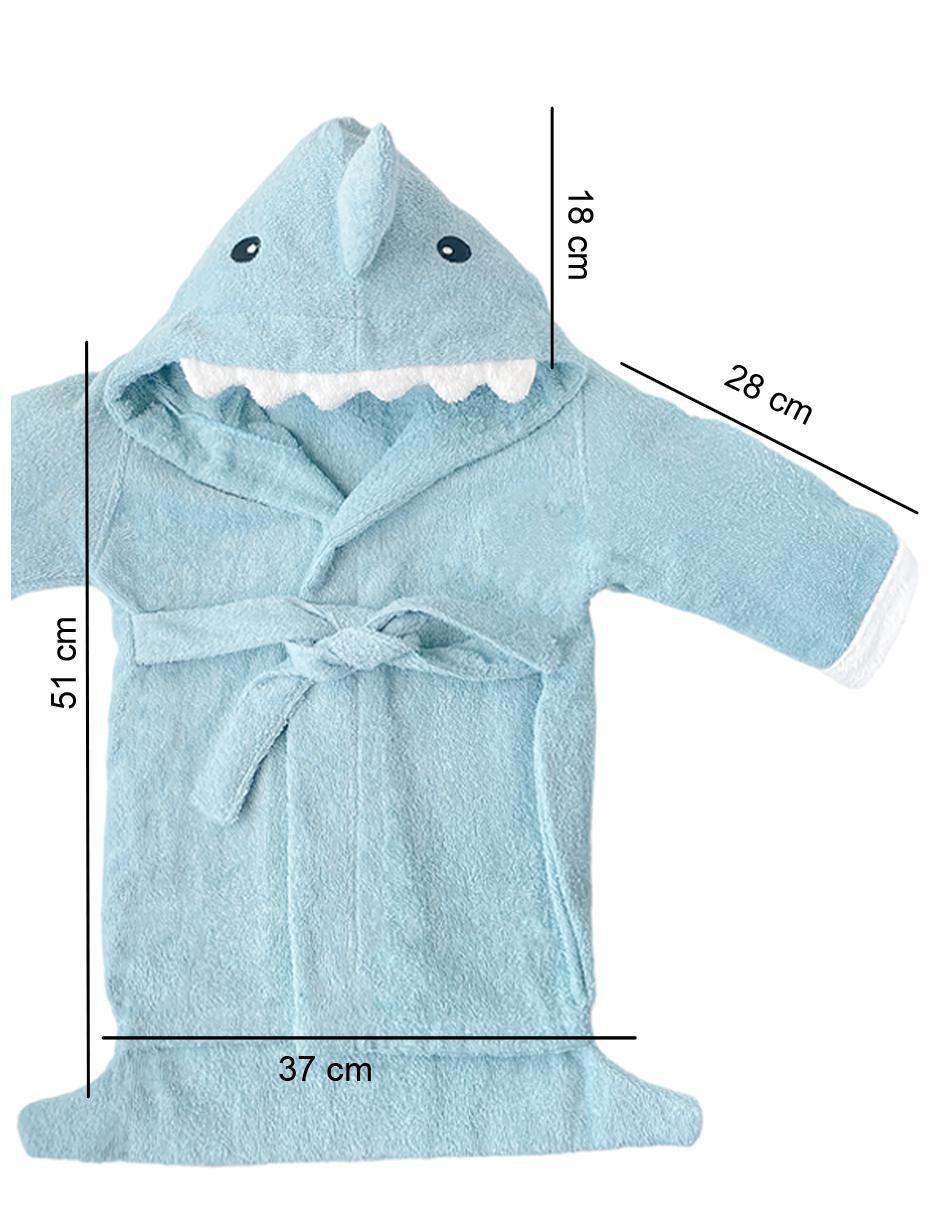 Bata de baño con gorro unisex 6