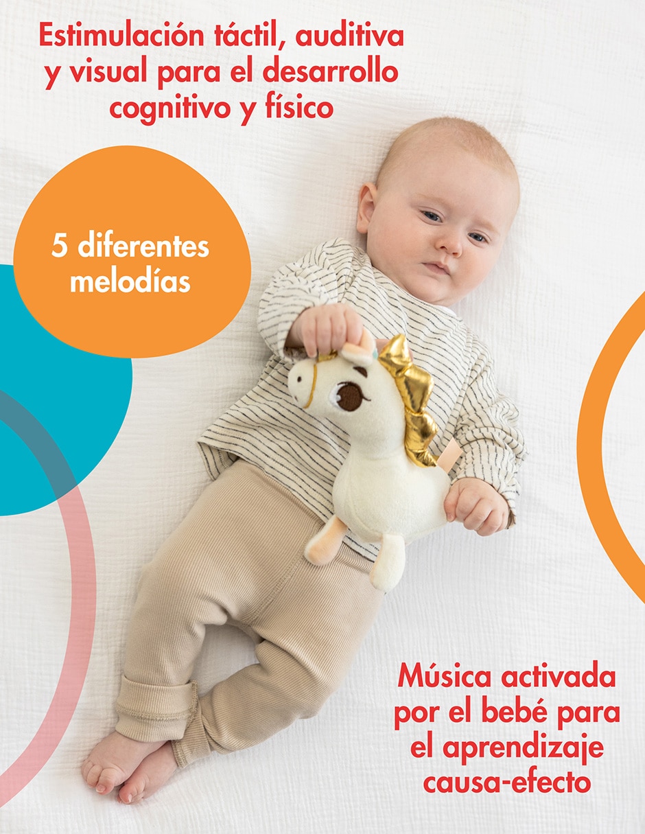 Juguete portátil Unicornio Musical 4
